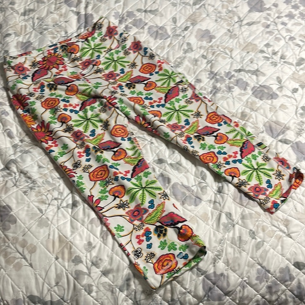 Cute floral Zelos leggings 1X